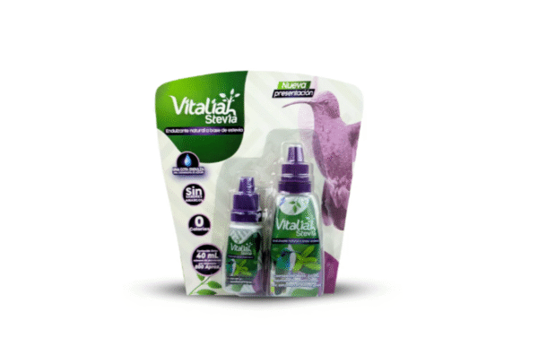 Stevia Liquida Vitaliah Gotero x 30 ml + 10 ml