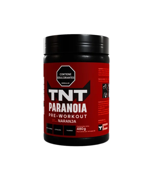 Pre entreno Paranoia