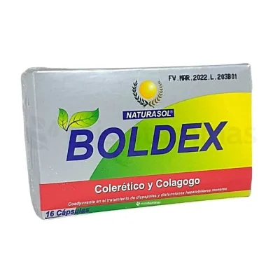 Boldex Purgante 16 Cápsulas Naturasol
