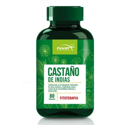 Castaño de indias 80 cápsulas