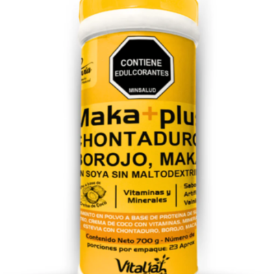 Maka Plus Chontaduro y Borojó Energizante a Base de crema de coco