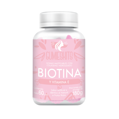 Gomitas de Colágeno y Biotina